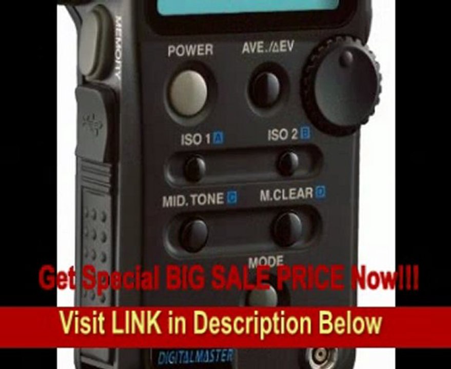 Sekonic L-758Cine Light Meter (Black)