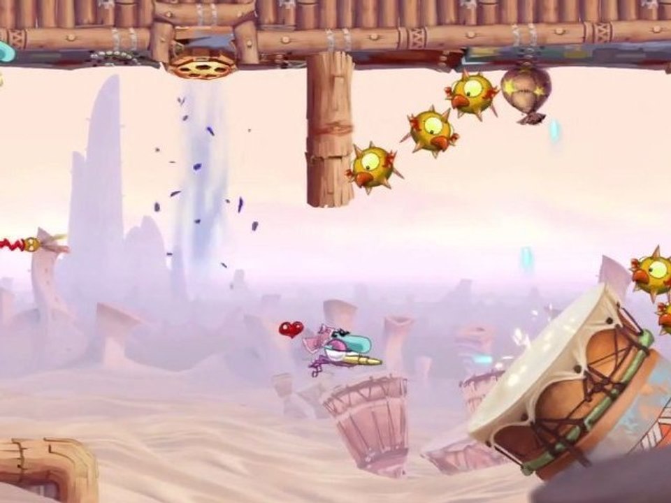 Let's play - Rayman Origins [04] - Les malheurs de Sophie