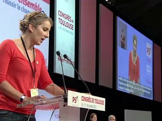Delphine Batho - Congrès de Toulouse