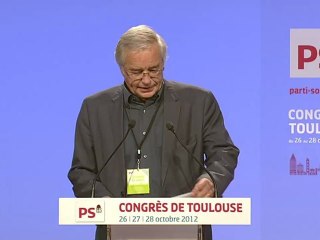 François Rebsamen - Congrès de Toulouse