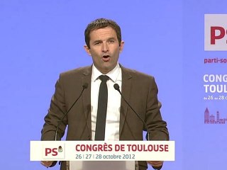 Benoît Hamon - Congrès de Toulouse