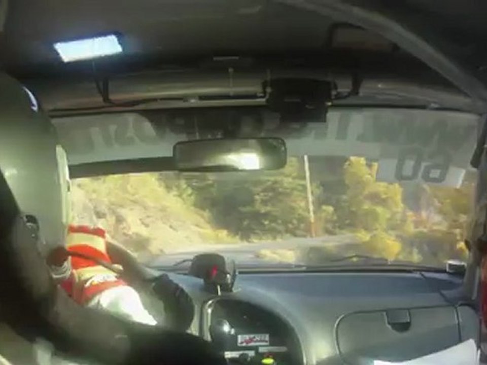 Florian Cordillot/Ronan Choucroun finale des rallyes Gap 2012 ES3 Barcillonnette 18.8 kms