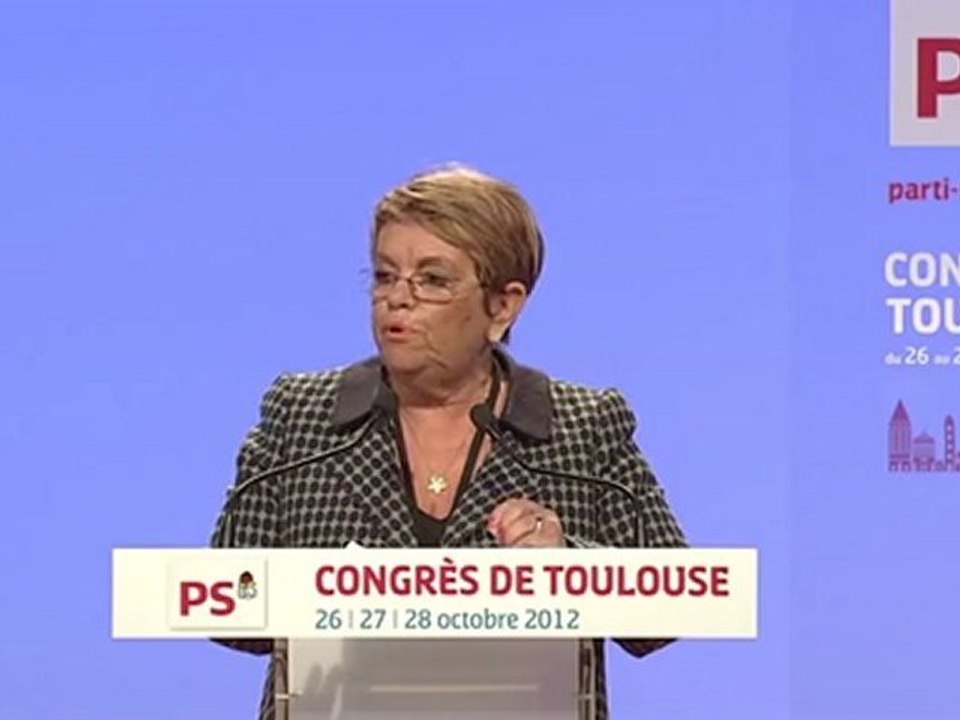 Monique Iborra - Congrès de Toulouse