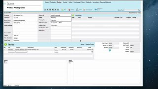 Photography Management Software | Convert quote to event