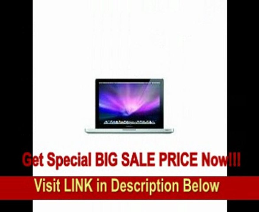 APPLE Macbook Pro 15 inch notebook - 2.66GHz Intel Core i7 processor with 4MB shared L3 cache , 8 GB DDR3 SDRAM, 500 GB SATA HD, 8x SuperDrive (DVD&plusmnR DL/DVD&plusmnRW/CD-RW), MacBook Pro 15-inch Glossy Widescreen Display , NVIDIA GeForce GT 330M