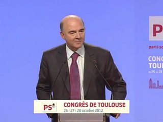 Pierre Moscovici - Congrès de Toulouse