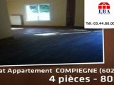 A vendre - appartement -  COMPIEGNE (60200) - 4 pièces - 80