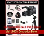 Sony HXR-MC2000U MC2000 Shoulder Mount Avchd Camcorder With SSE Package Including: Long Life Battery, External Travel Charger, Pro Fluid Head Tripod w/ Tripod Dolly, Shochproof Carrying Case, Wide Angle & Telephoto Lenses, 3 Piece Filter Kit, Video L