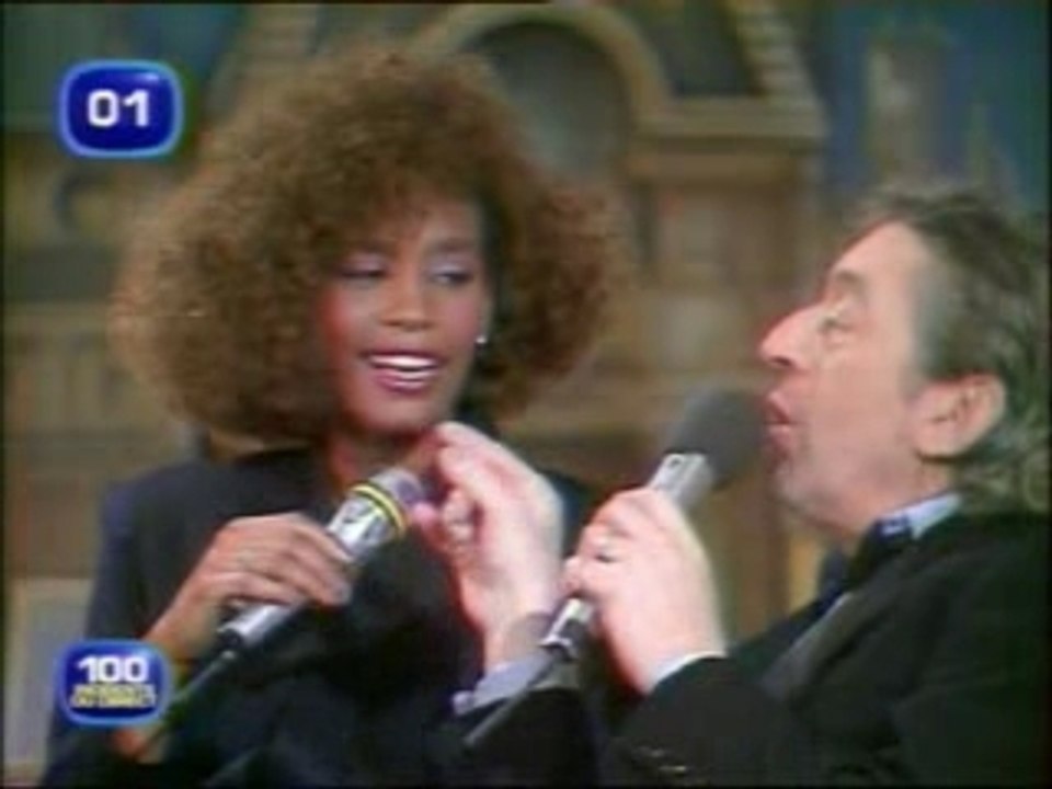 Whitney Houston and Serge Gainsbourg -
