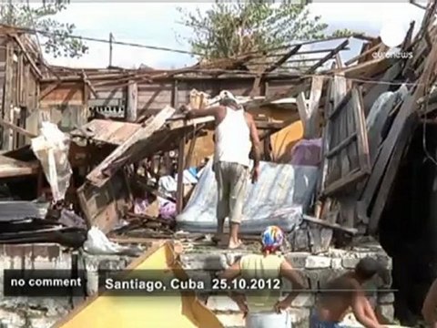 L'ouragan Sandy tue onze personnes à Cuba - no comment