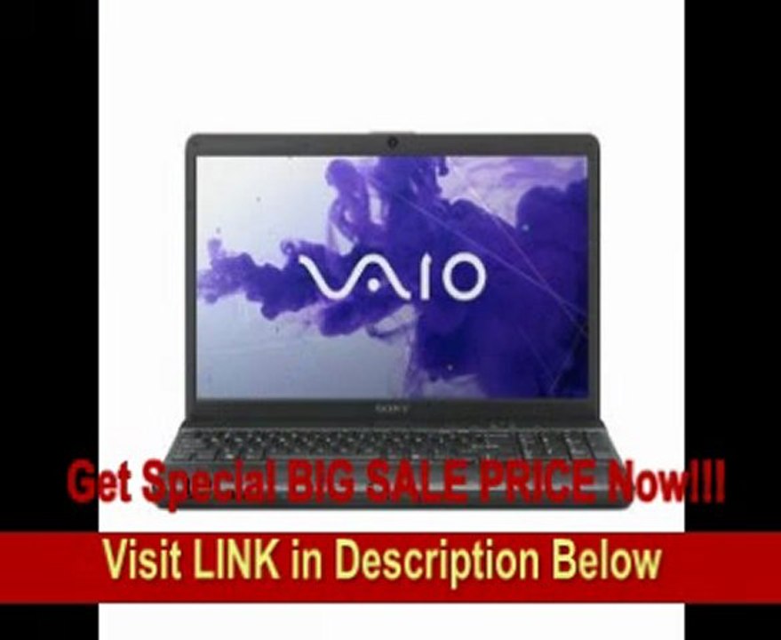 Sony Vaio VPCEH34FX/P 15.5 E-Series Laptop (2.30GHz Intel Core i3-2350M Processor, 4 GB RAM, 640 GB Hard Drive, Windows 7 Home Premium 64-bit) Pink