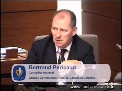 Intervention Bertrand Pericaud crise economique Calaisis 15-10-12