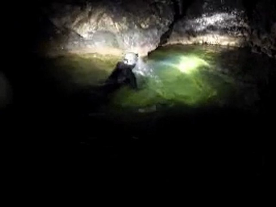 SPELEOLOGIE A LA SAINTE BAUME : Grotte de la Castelette