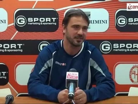 Icaro Sport. Rimini-Unione Venezia, il prepartita di Luca D'Angelo