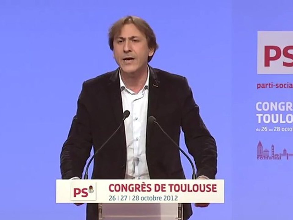 Jérôme Guedj -  Congrès de Toulouse