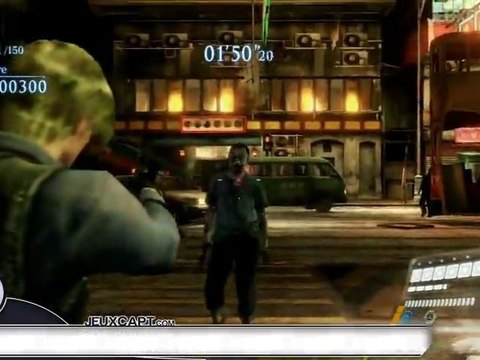 Resident Evil 6 - Extrait-Gameplay HD - Mode Mercenaire - JeuxCapt