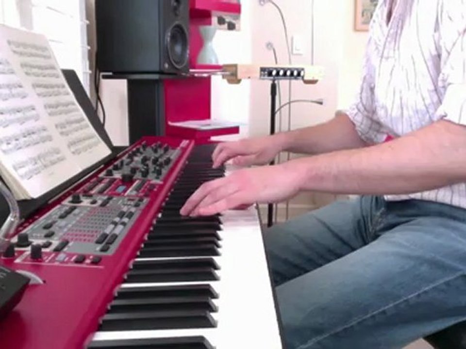 Mozart - Marche turque (piano électrique wah wah]