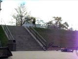 FAILS WORLD -BMX grind faceplant