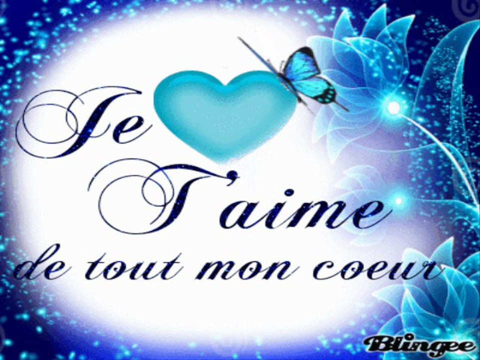 je t'aime tu est tout pour moi  merci