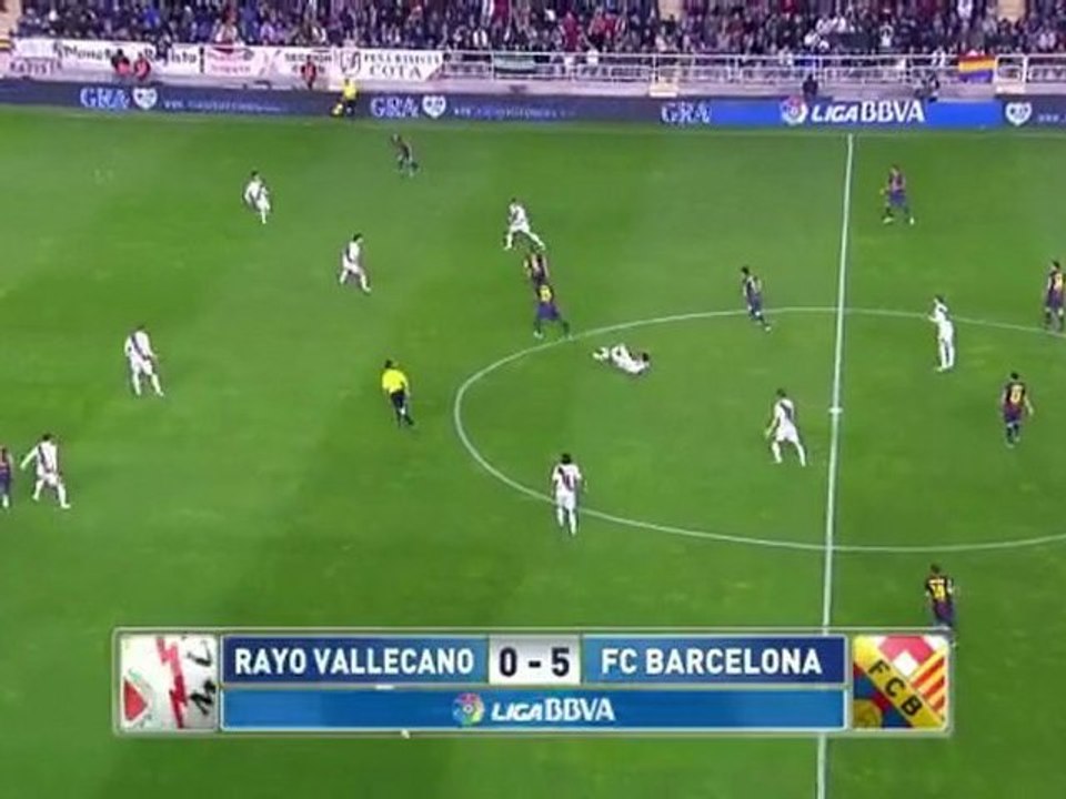 Rayo Vallecano 0 Barça 5