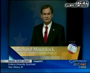 Richard Mourdock caused fresh controversy