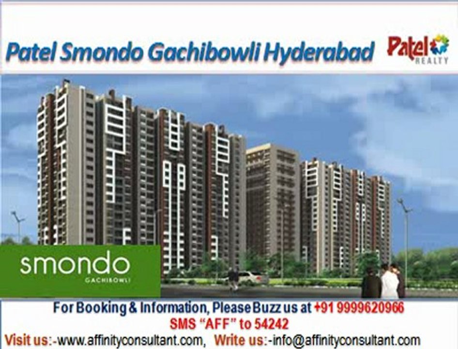 Smondo Gachibowli @09999620966 New Project Hyderabad by Patel Realty Group