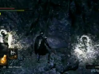 Dark Souls - Porte de brouillard de Manus dans le Gouffre des Abysses