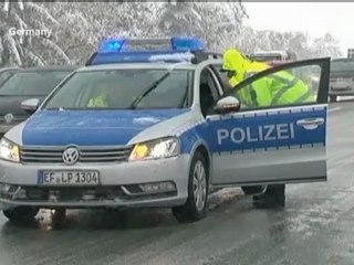 Winter comes early to Europe