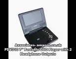 PDV310 7 Inch Portable DVD Player - Best Portable DVD Player 2012