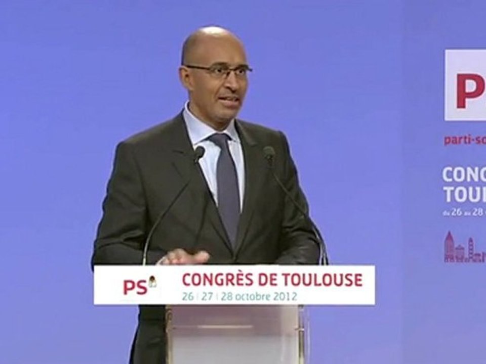 Le discours d'Harlem Désir au Congrès de Toulouse