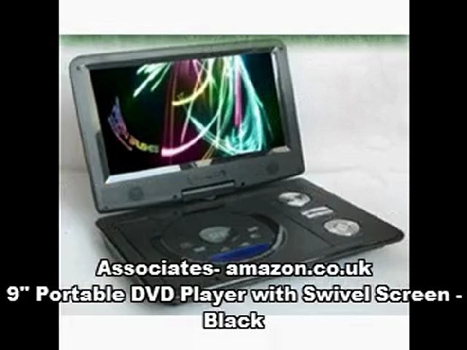 9 Inch Portable DVD Player with Swivel Screen - Best Portable DVD Player 2012