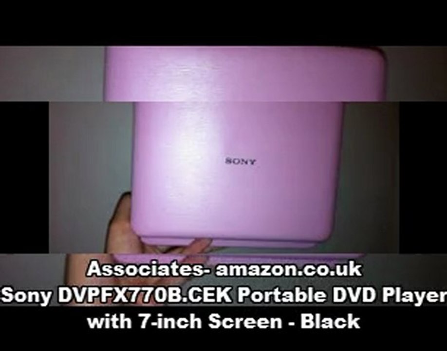 Sony DVPFX770B.CEK Portable DVD Player - Best Portable DVD Player 2012 - what's the best portable dvd player to buy