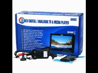 August DA100C 10 Inch High Resolution Freeview TV & Recorder - Best Portable DVD Player 2012
