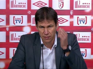 Conférence de presse LOSC Lille - Valenciennes FC : Rudi GARCIA (LOSC) - Daniel  SANCHEZ (VAFC) - saison 2012/2013