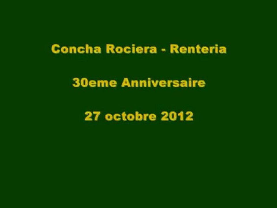 Concha Rociera 37ème Anniversaire - 27 octobre 2012