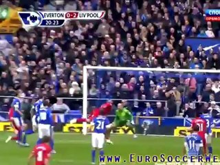 Luis Suarez scores again 2-1 Liverpool