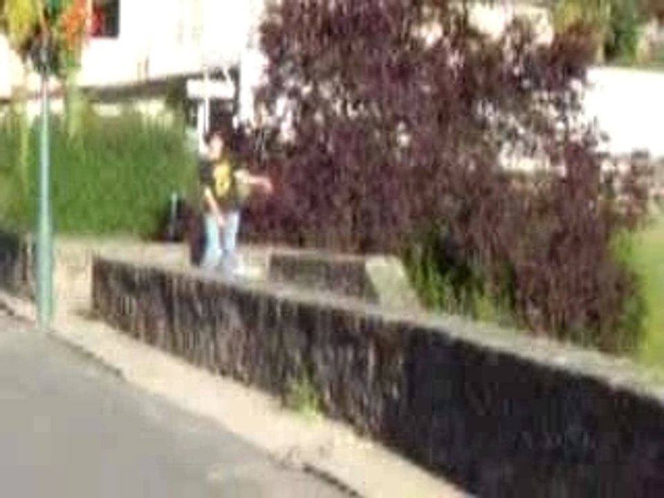 moi sur le mur du JP