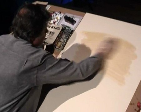 Professione: riporto (transfer drawing) - Quadri di Angelo Liberati dedicati a Michelangelo Antonioni a 100 anni dalla nascita