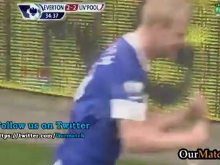 Premier League 2-2 Everton vs Liverpool - 28.10.2012 final