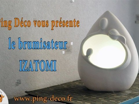 Brumisateur diffuseur d'huiles essentielles Izatomi