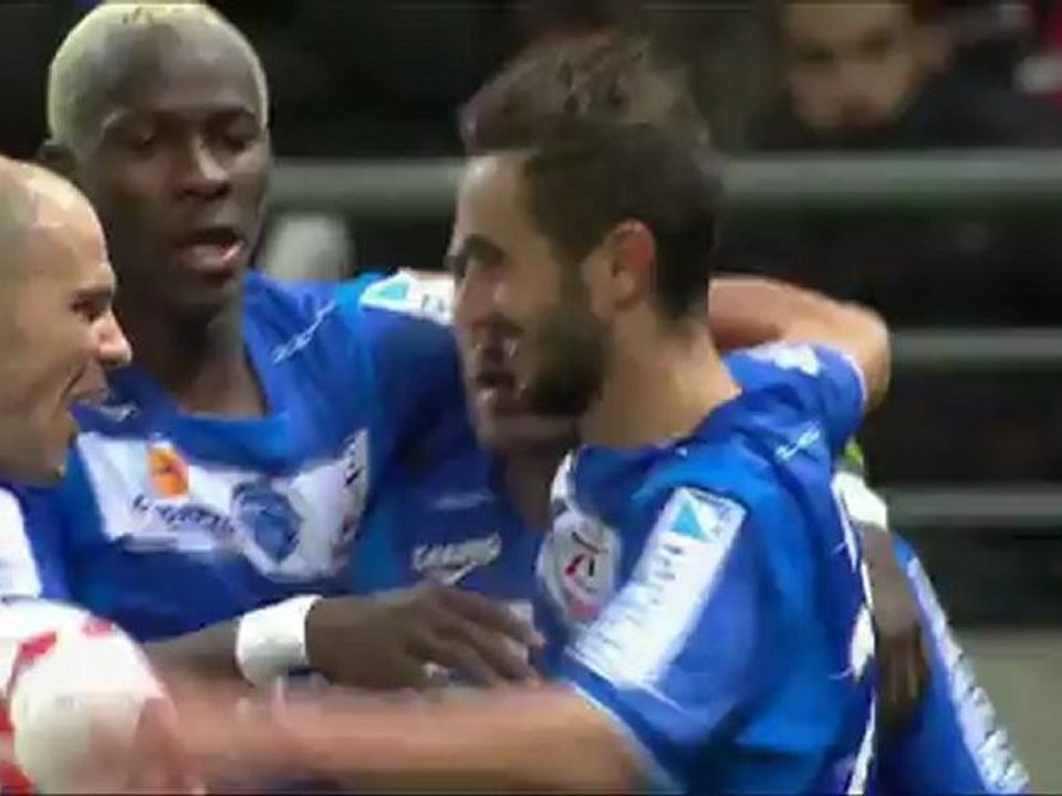 But Fabien CAMUS (63ème) - Stade de Reims - ESTAC Troyes (1-1) - saison 2012/2013