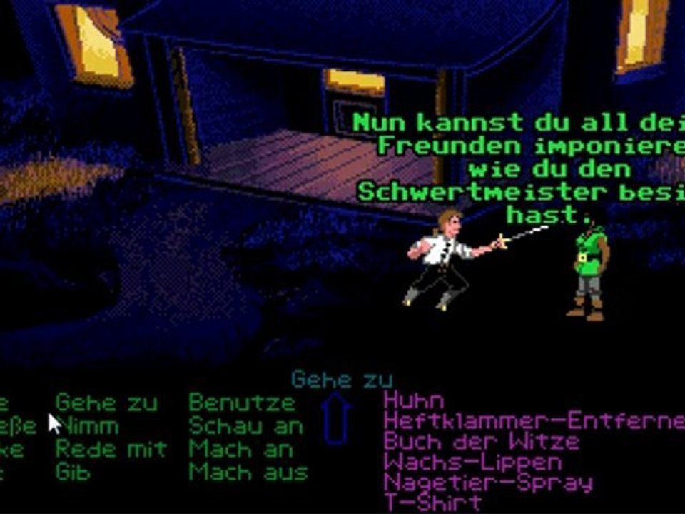 Monkey Island 1 Let's Play 8: Der Schwertmeister 3 - Guybrush's Sieg