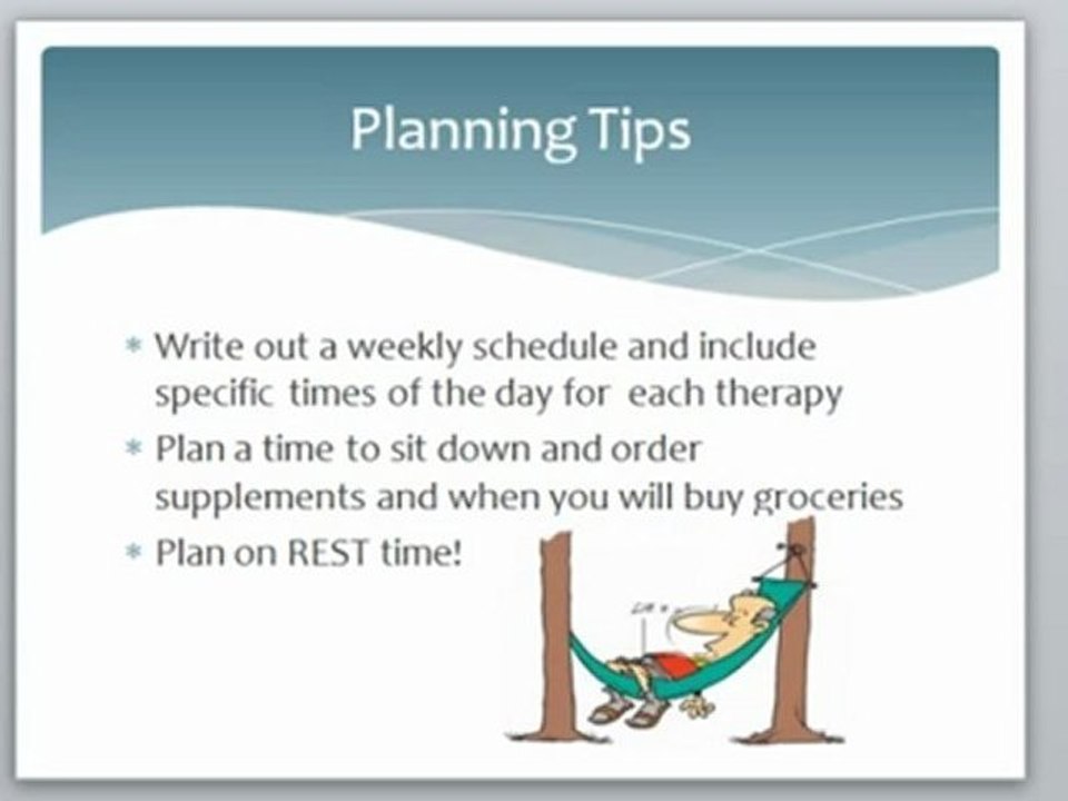 Curing Cancer - 5 Ways to Get Your Busy Life into a Healing Life