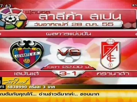 ข่าววันใหม่ 29 ตุลาคม 2555 @TMC