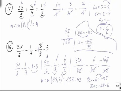 Problemas resueltos de ecuaciones de primer grado problema 4