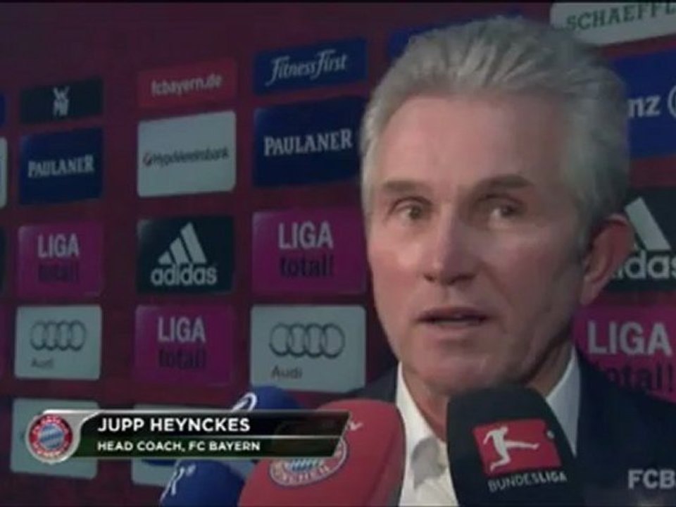 Heynckes: ''Statistisch war doch schon alles gegessen''