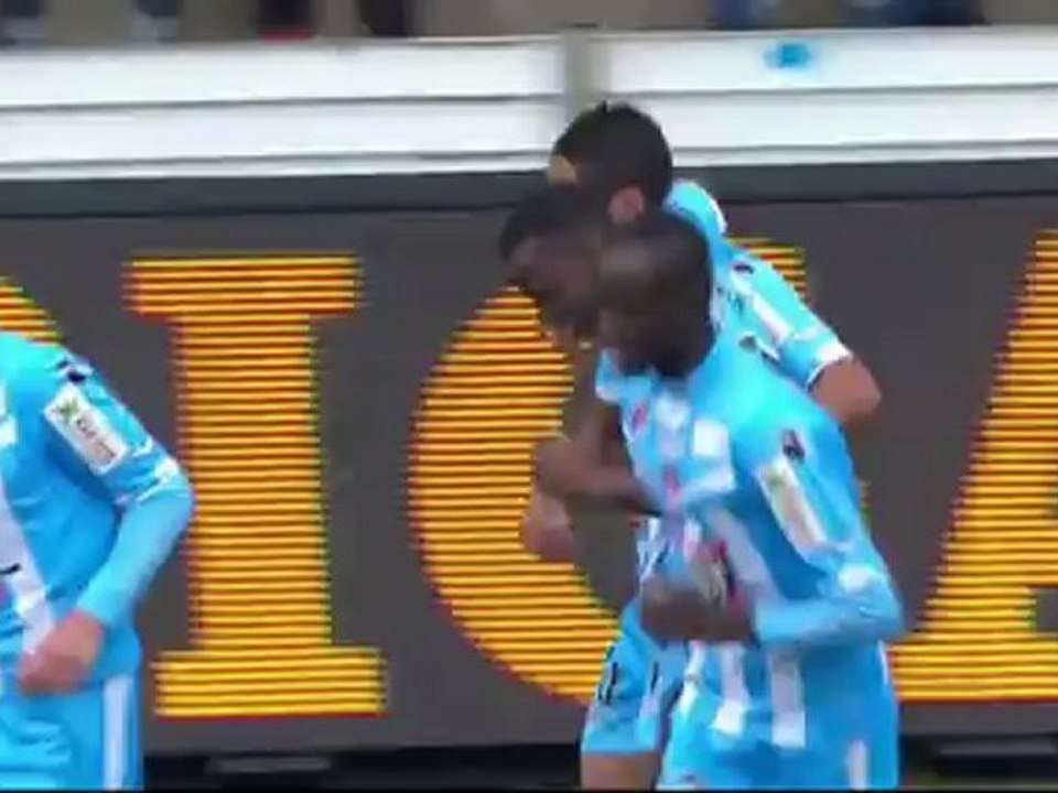 But Chahir BELGHAZOUANI (2ème) - FC Lorient - AC Ajaccio (4-4) - saison 2012/2013