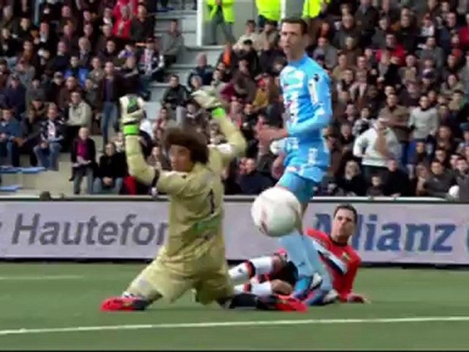 But Jérémie ALIADIERE (46ème) - FC Lorient - AC Ajaccio (4-4) - saison 2012/2013