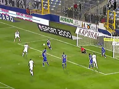 But Yoan GOUFFRAN (30ème) - SC Bastia - Girondins de Bordeaux (3-1) - saison 2012/2013