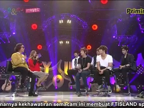 121007 FTISLAND @ U&I - Talk cut (IDNSUB)